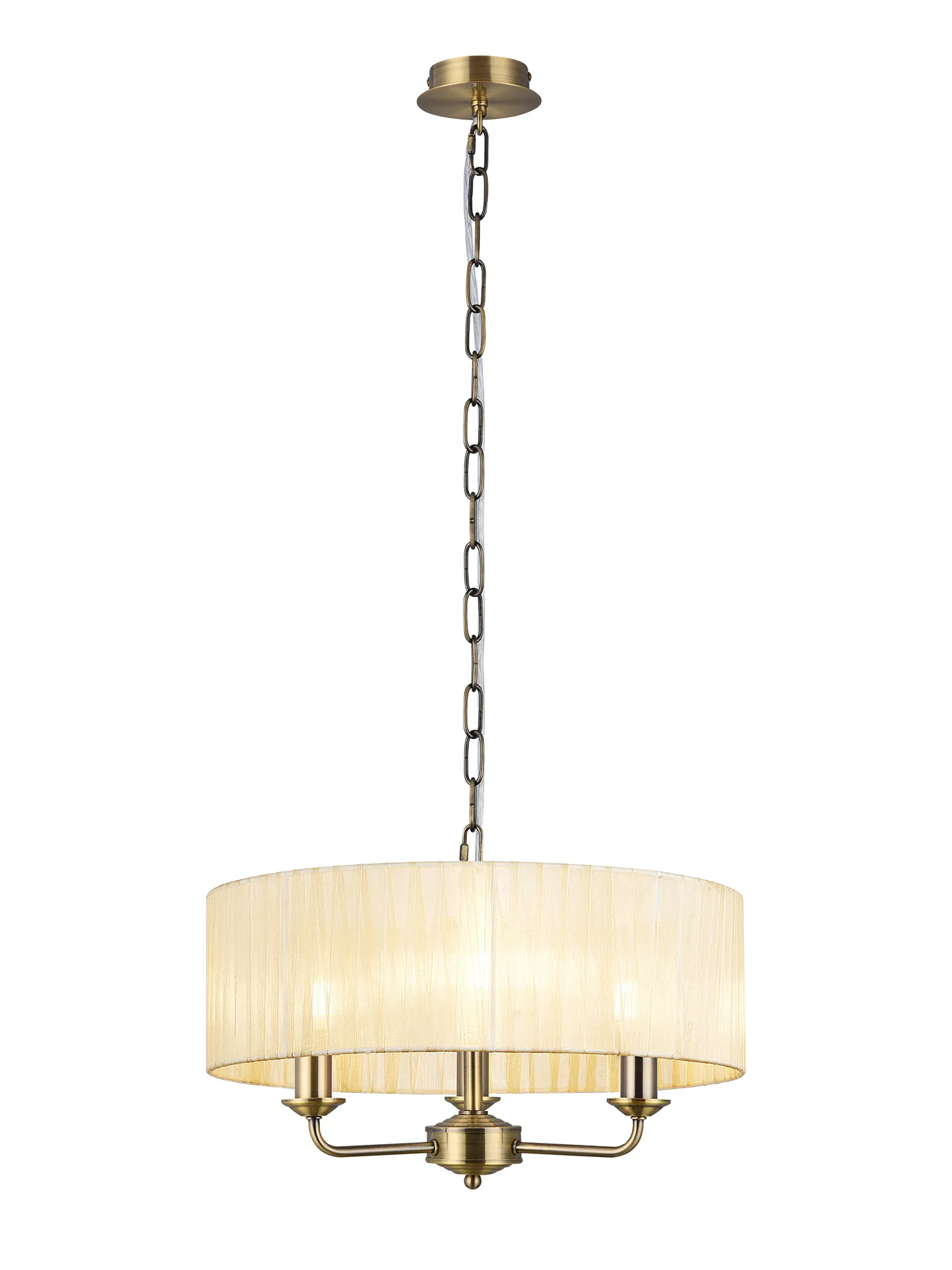 Banyan AB CR Ceiling Lights Deco Multi Arm Fittings